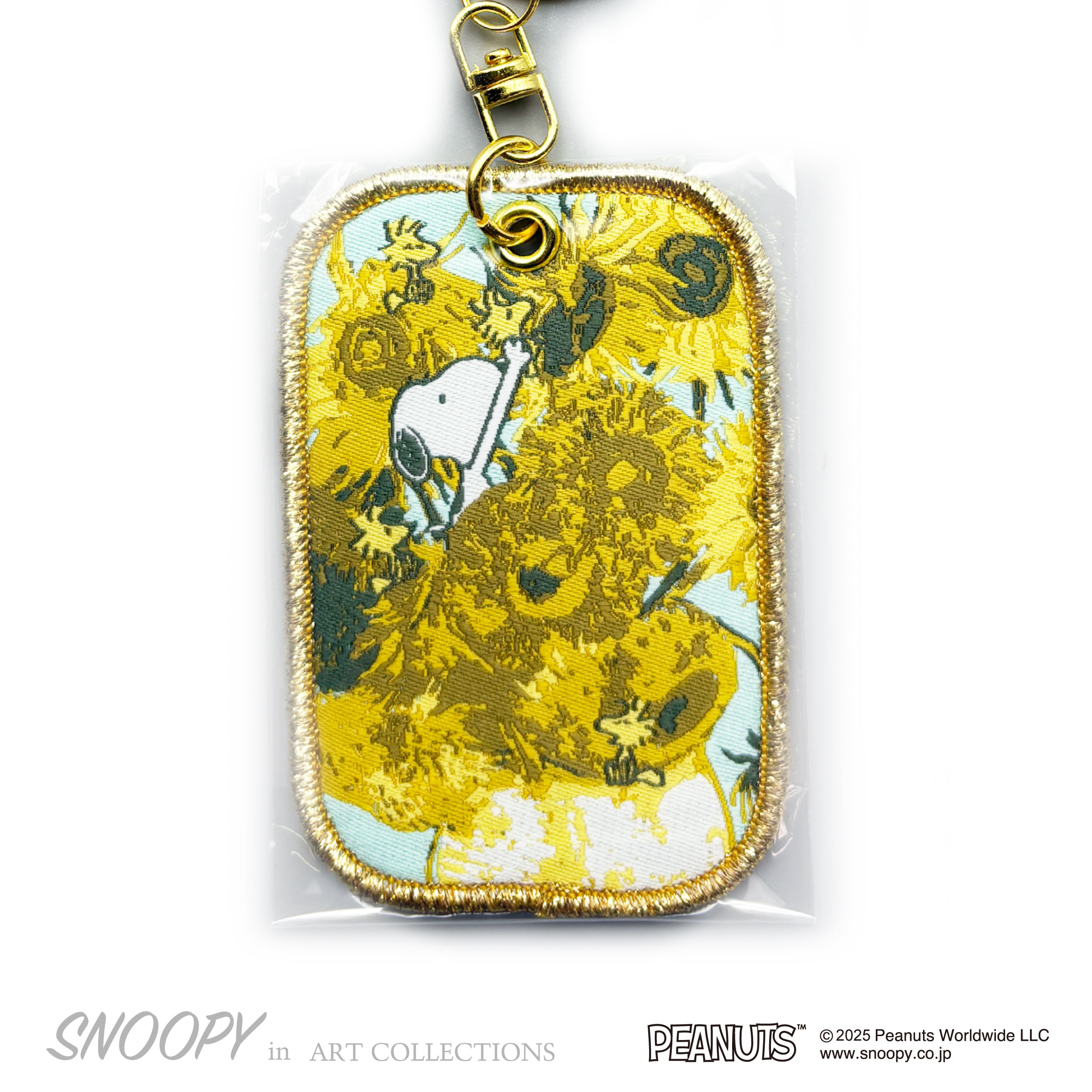 スヌーピーアートコレクション/刺繍キーホルダー | 株式会社モノコム